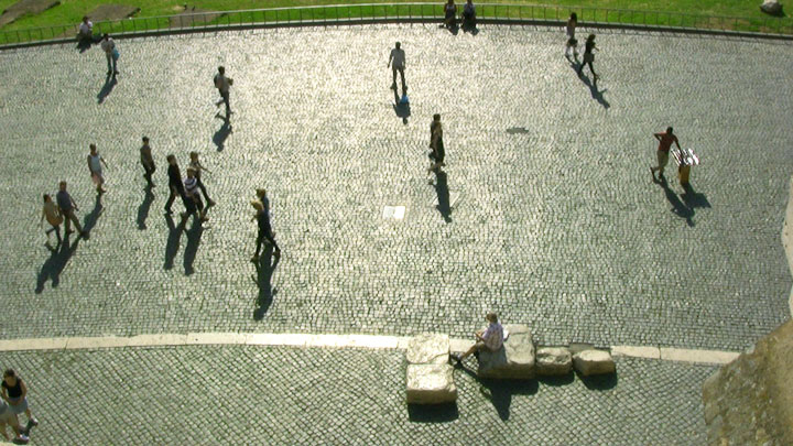 Spectators-still-pedestrians-on-plaza-720